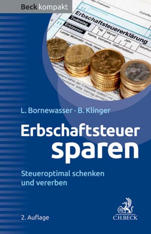 Cover of the book Erbschaftsteuer sparen by Ludger Bornewasser, Bernhard F. Klinger, C.H.Beck