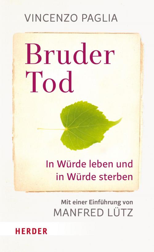 Cover of the book Bruder Tod - In Würde leben und in Würde sterben by Vincenzo Paglia, Manfred Lütz, Verlag Herder