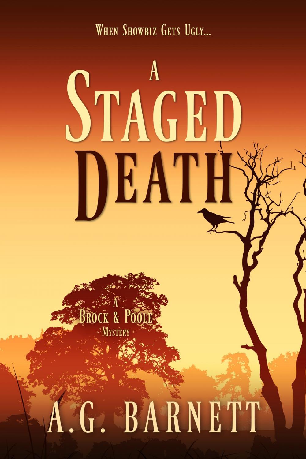 Big bigCover of A Staged Death