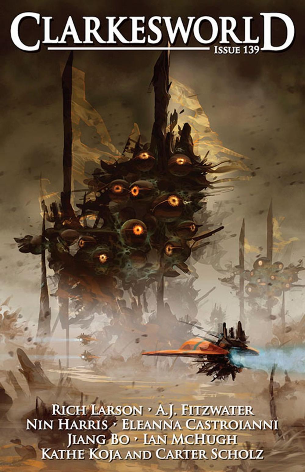 Big bigCover of Clarkesworld Magazine Issue 139