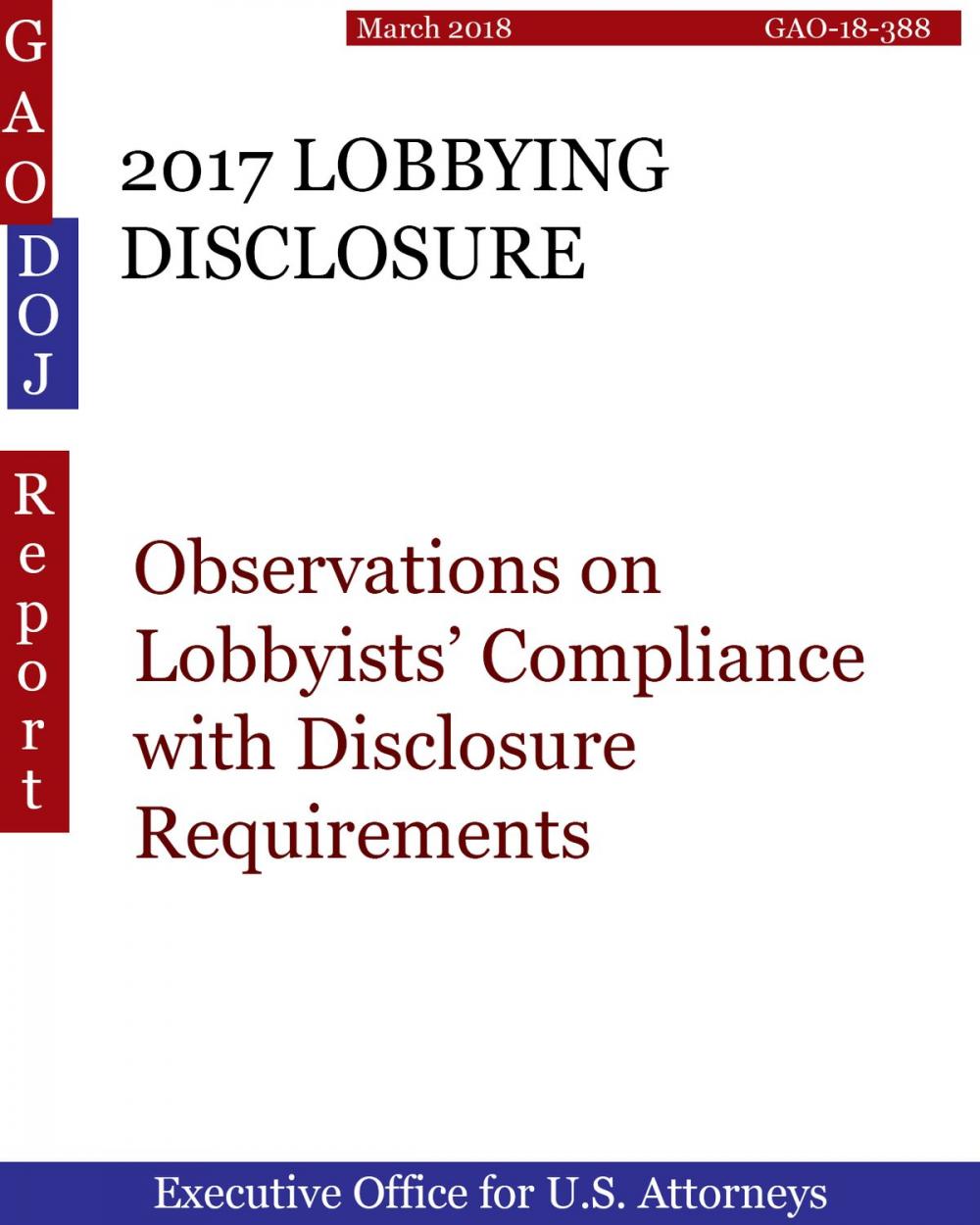 Big bigCover of 2017 LOBBYING DISCLOSURE