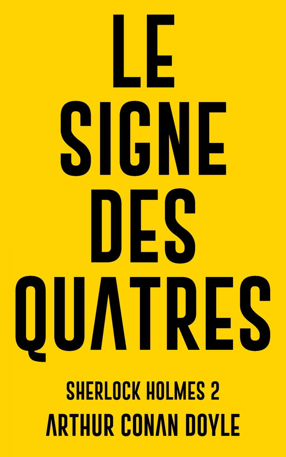 Big bigCover of Le signe des quatre