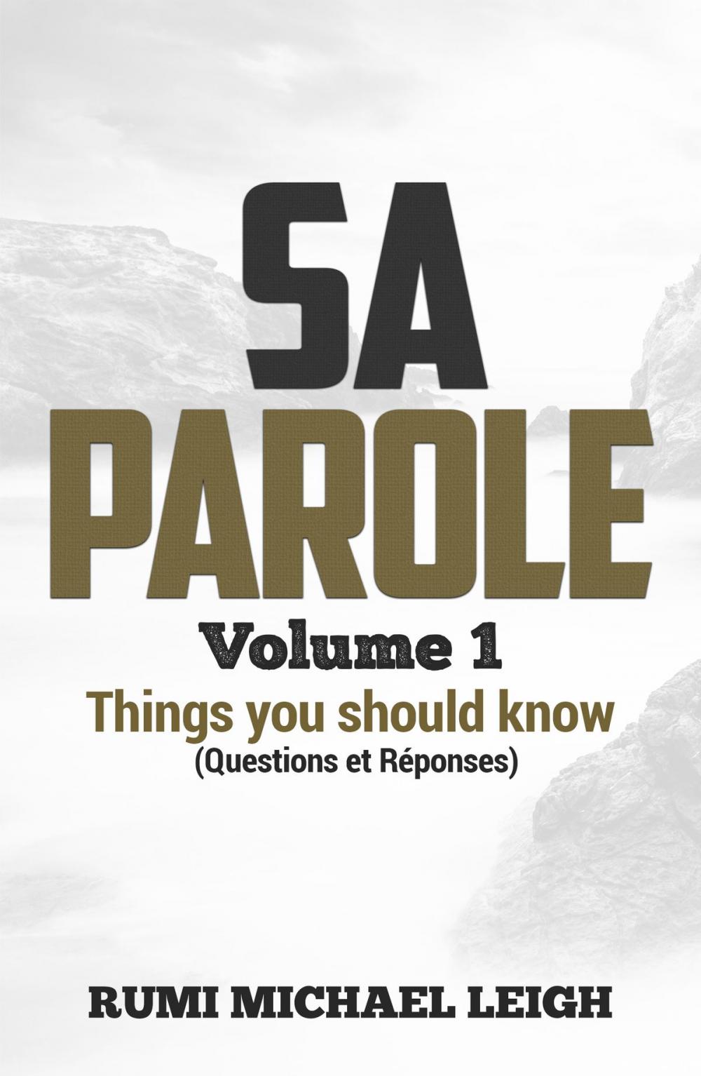 Big bigCover of SA PAROLE "Volume 1"