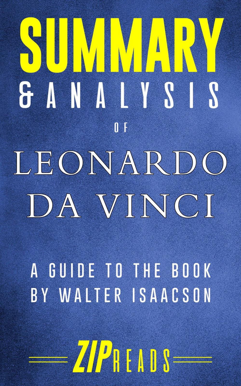 Big bigCover of Summary & Analysis of Leonardo DaVinci