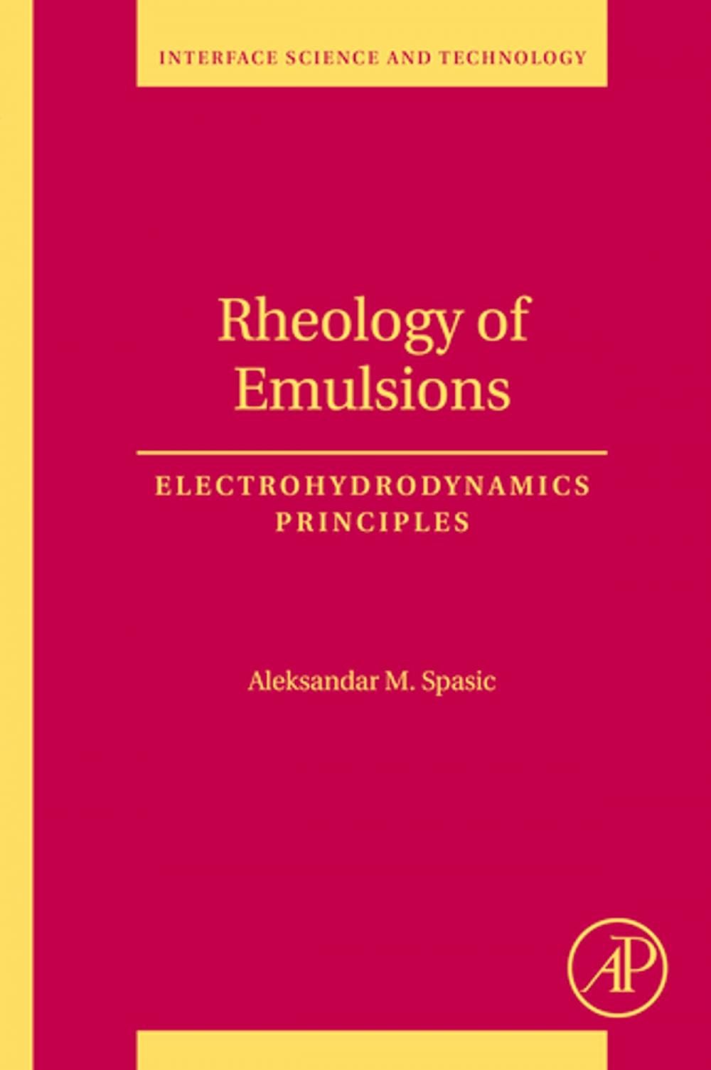 Big bigCover of Rheology of Emulsions