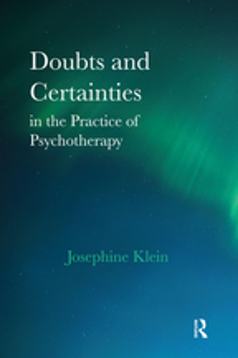 Big bigCover of Doubts and Certainties in the Practice of Psychotherapy