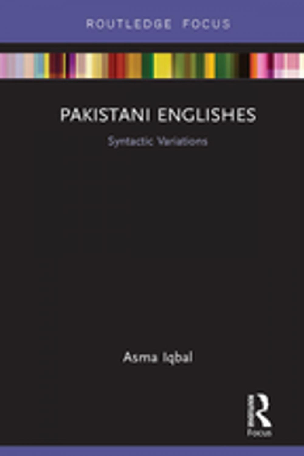 Big bigCover of Pakistani Englishes