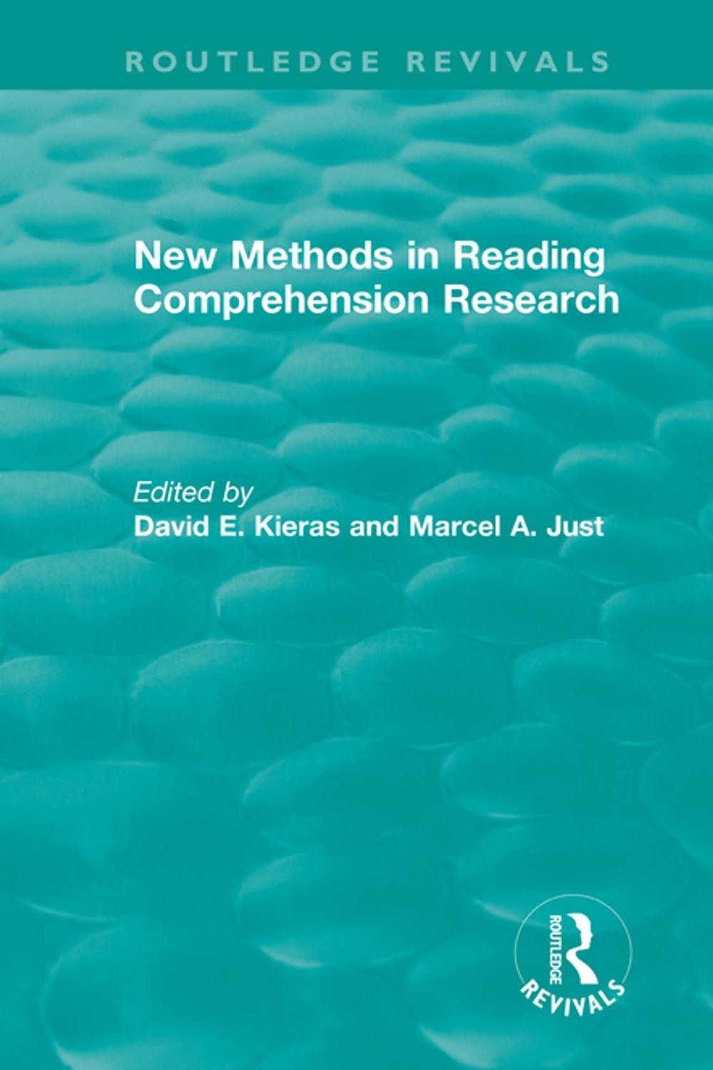 Big bigCover of New Methods in Reading Comprehension Research