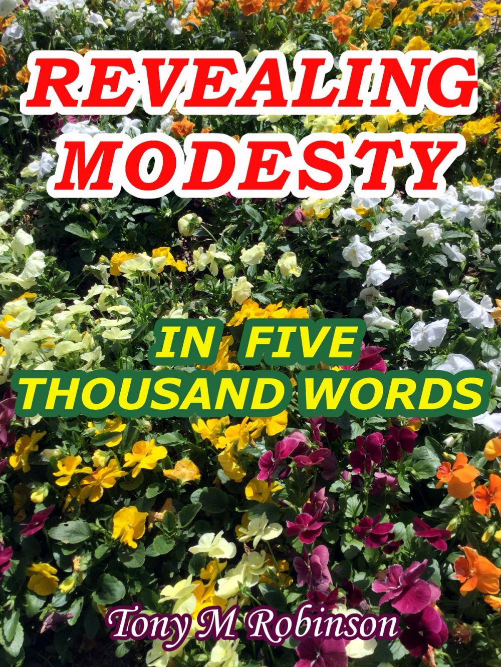 Big bigCover of Revealing Modesty in Five Thousand Words