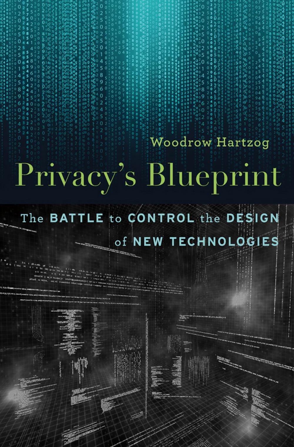 Big bigCover of Privacy’s Blueprint