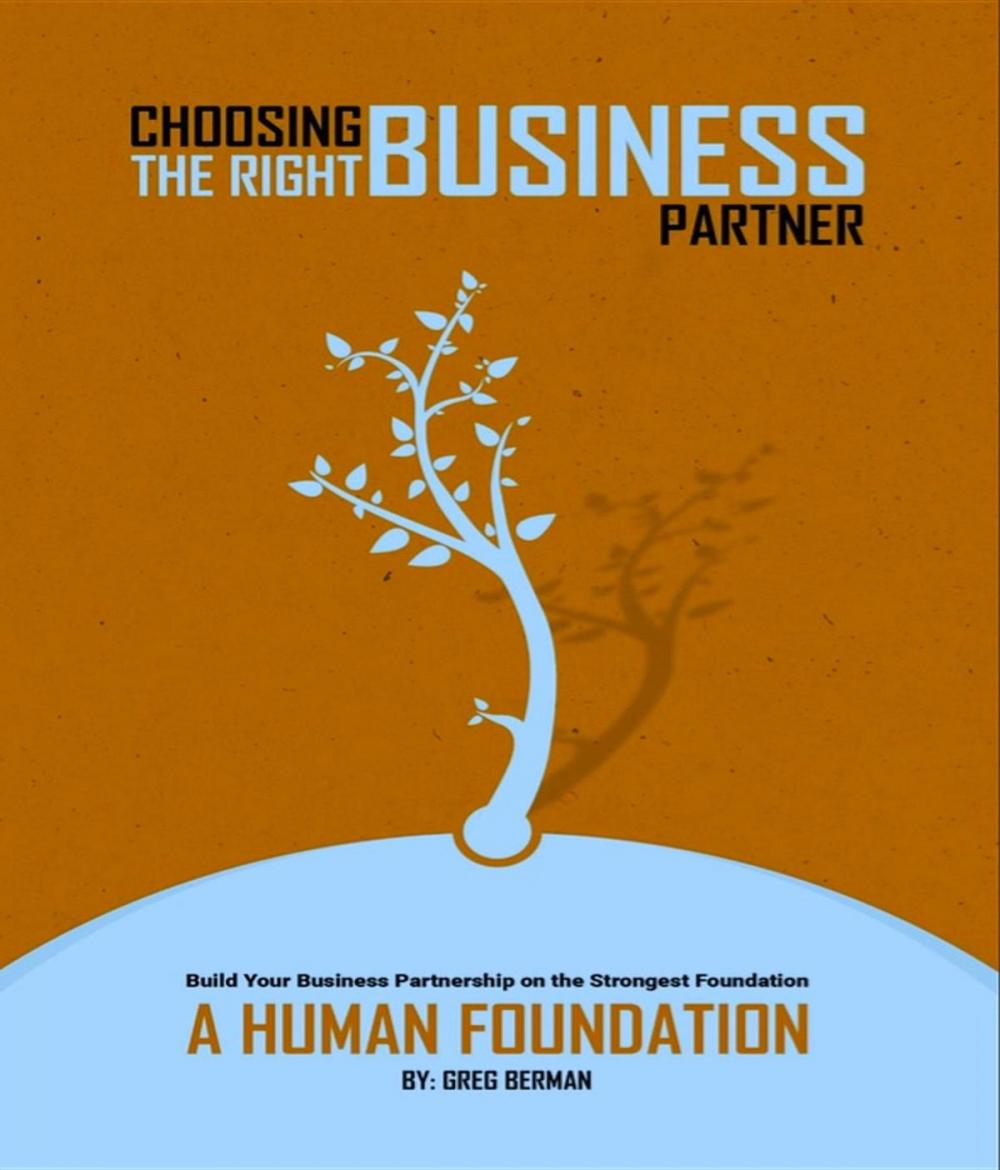 Big bigCover of Choosing the Right Business Partner