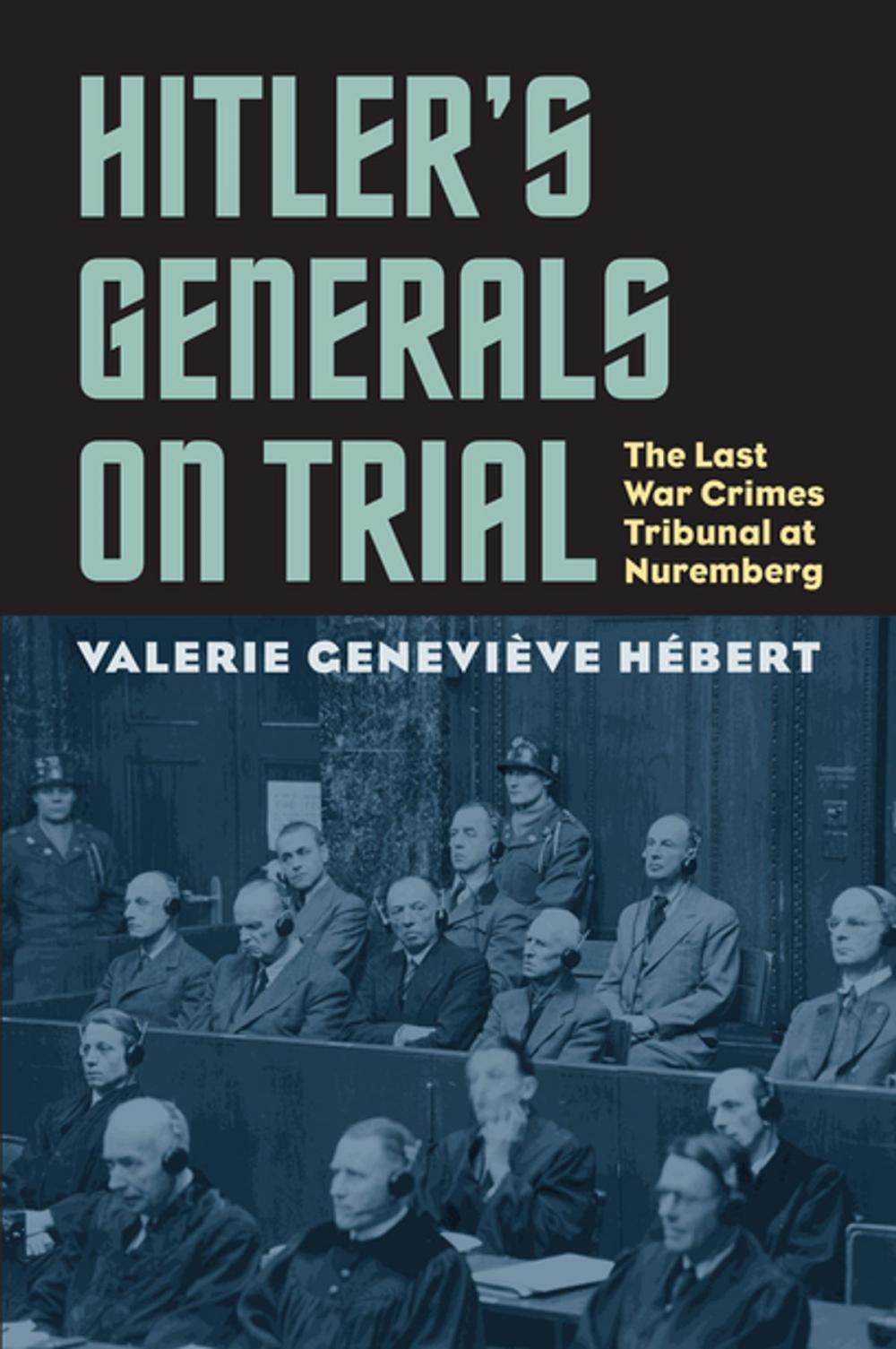 Big bigCover of Hitler's Generals on Trial