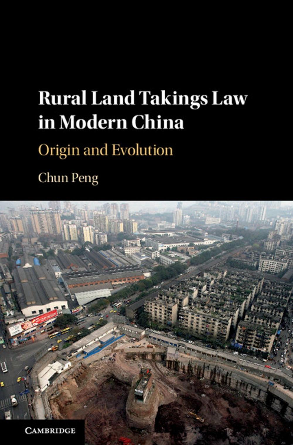 Big bigCover of Rural Land Takings Law in Modern China