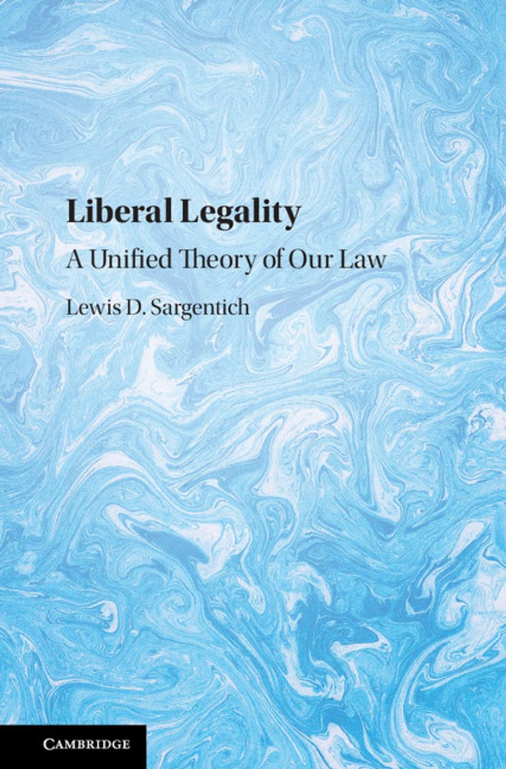 Big bigCover of Liberal Legality