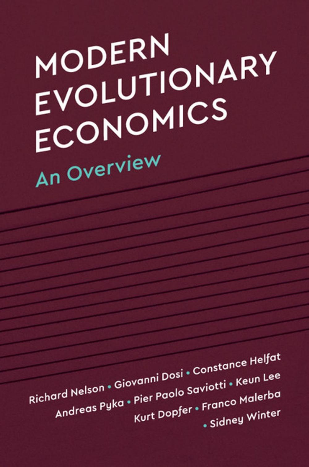 Big bigCover of Modern Evolutionary Economics