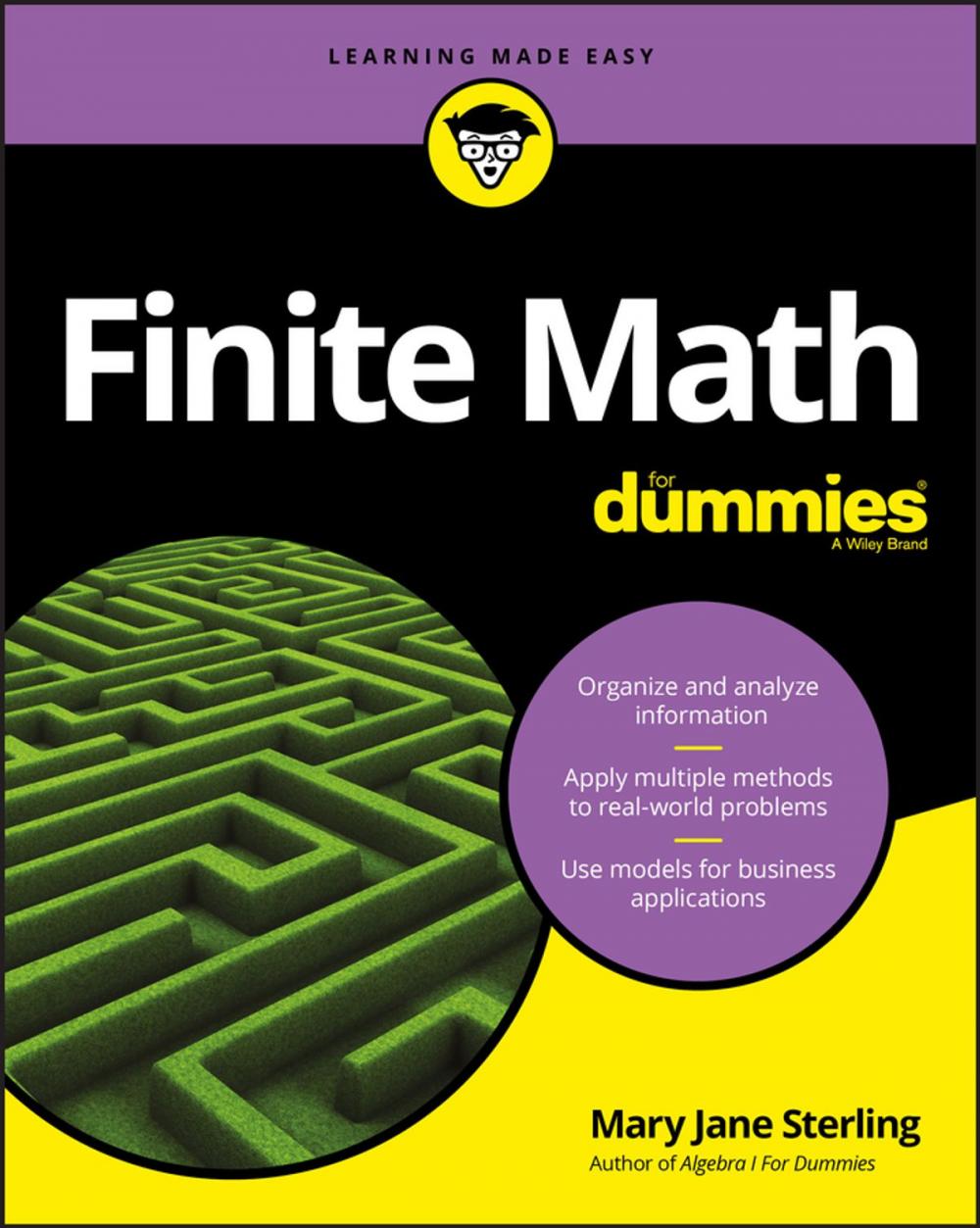 Big bigCover of Finite Math For Dummies