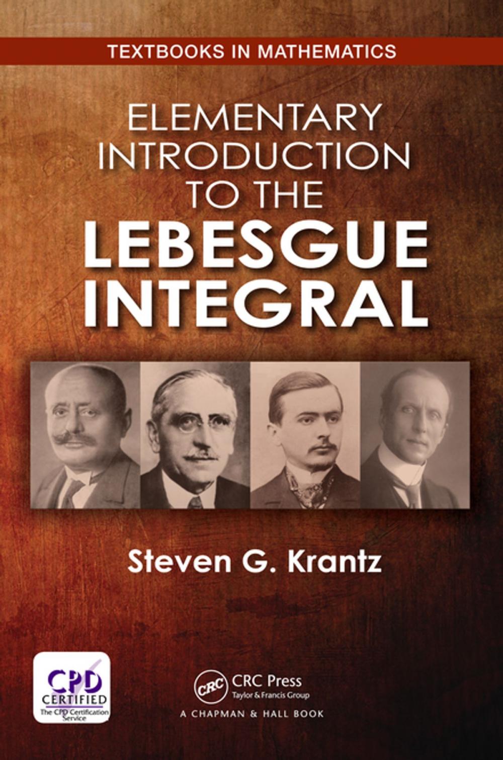 Big bigCover of Elementary Introduction to the Lebesgue Integral