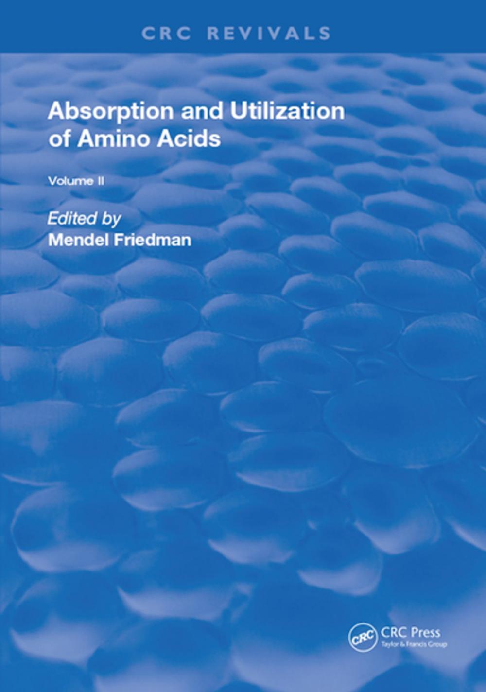 Big bigCover of Absorption and Utilization of Amino Acids