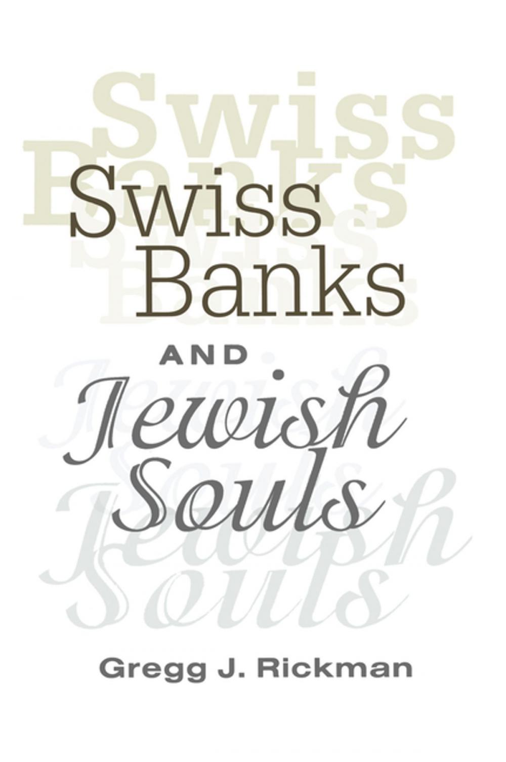 Big bigCover of Swiss Banks and Jewish Souls