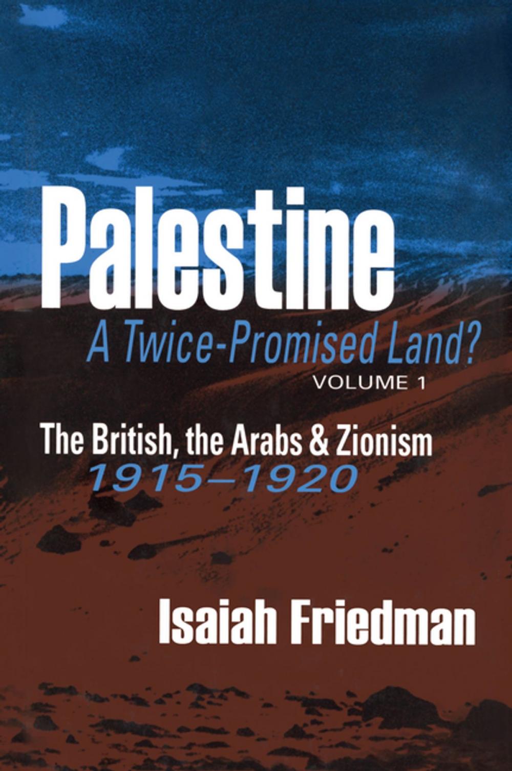 Big bigCover of Palestine: A Twice-Promised Land?