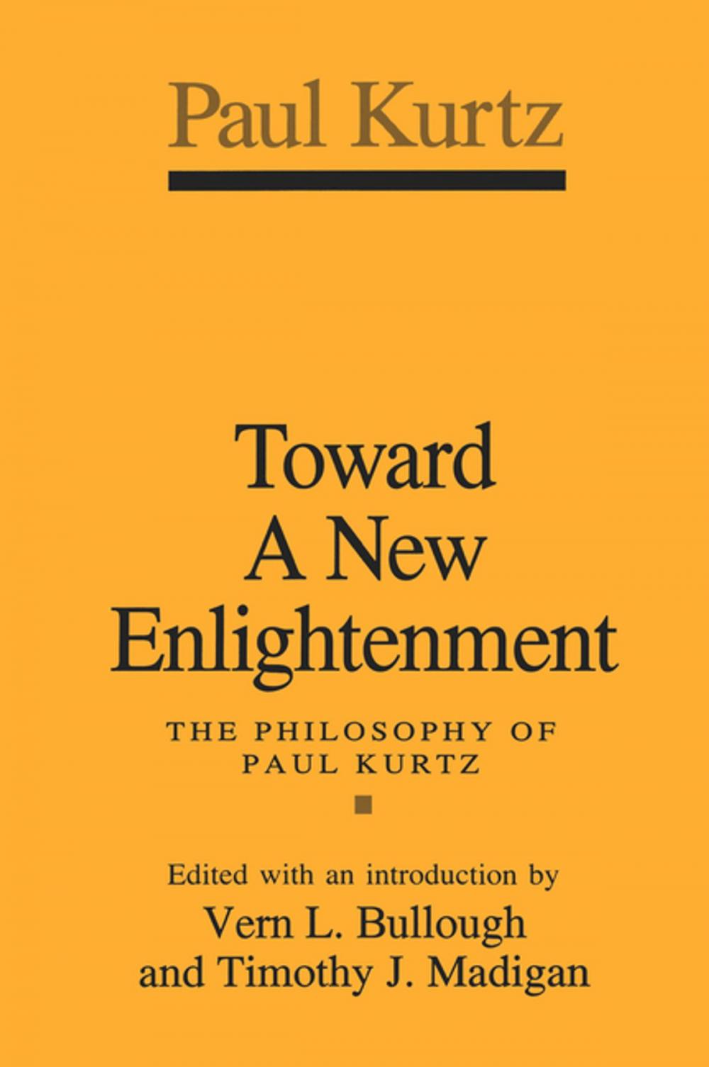 Big bigCover of Toward a New Enlightenment