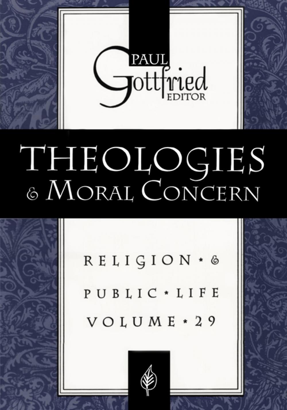 Big bigCover of Theologies and Moral Concern