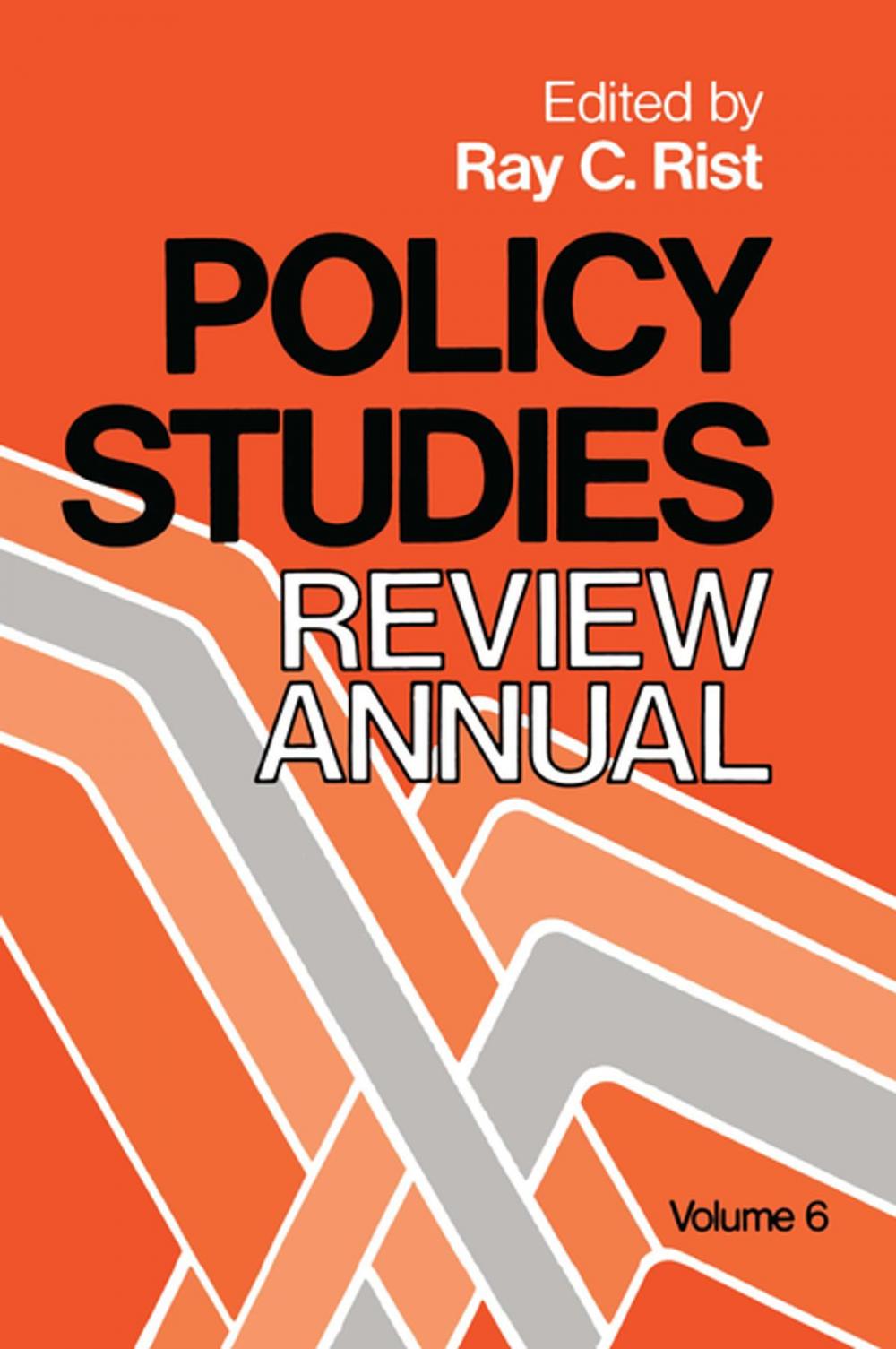 Big bigCover of Policy Studies: Review Annual