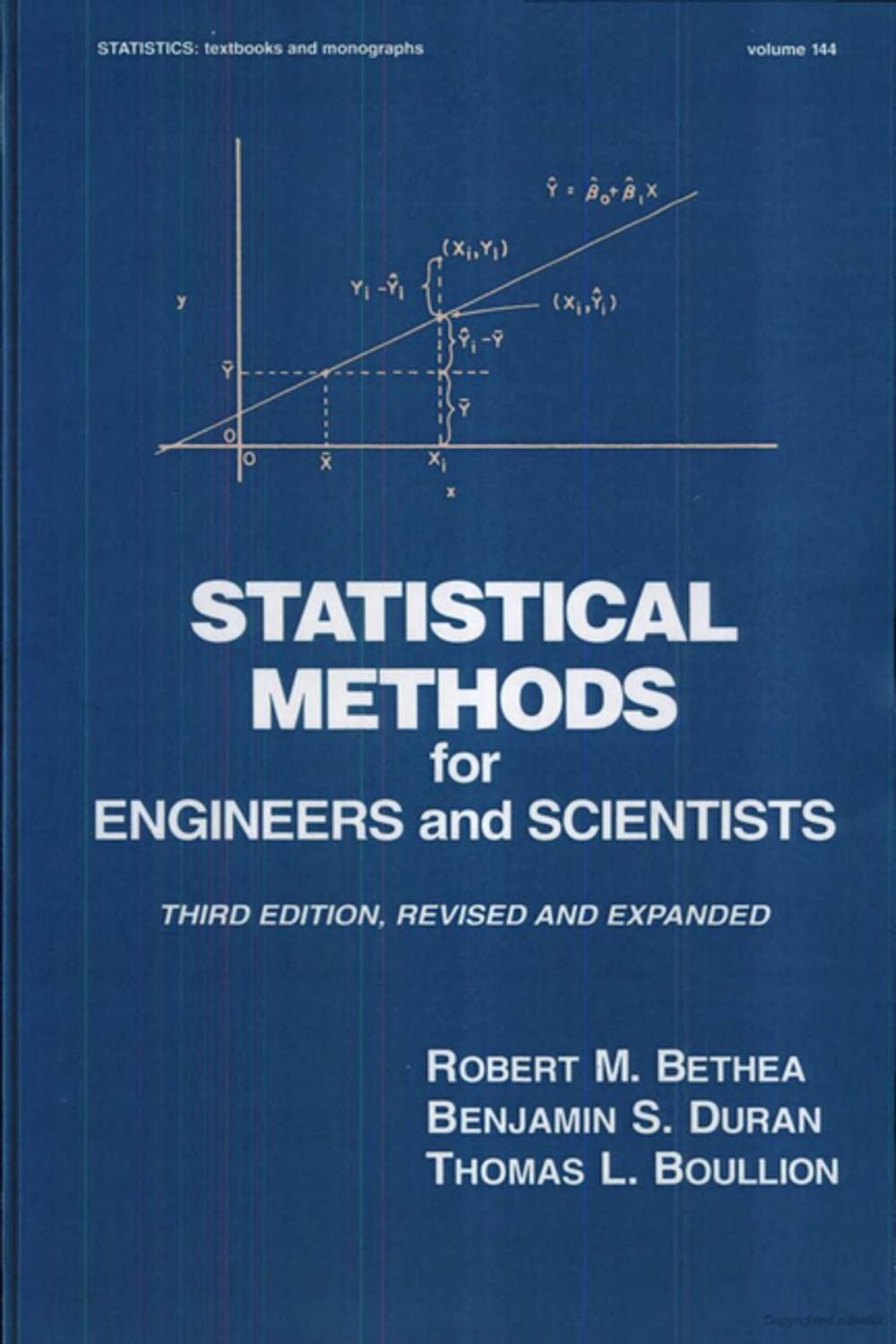 Big bigCover of Statistical Methods for Engineers and Scientists