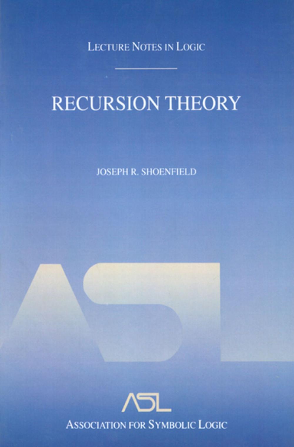 Big bigCover of Recursion Theory