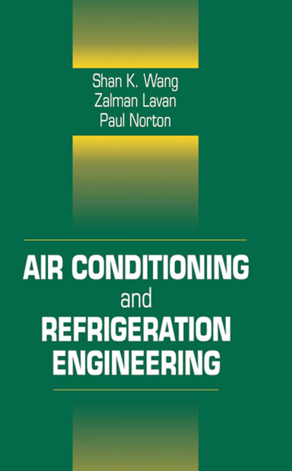 Big bigCover of Air Conditioning and Refrigeration Engineering