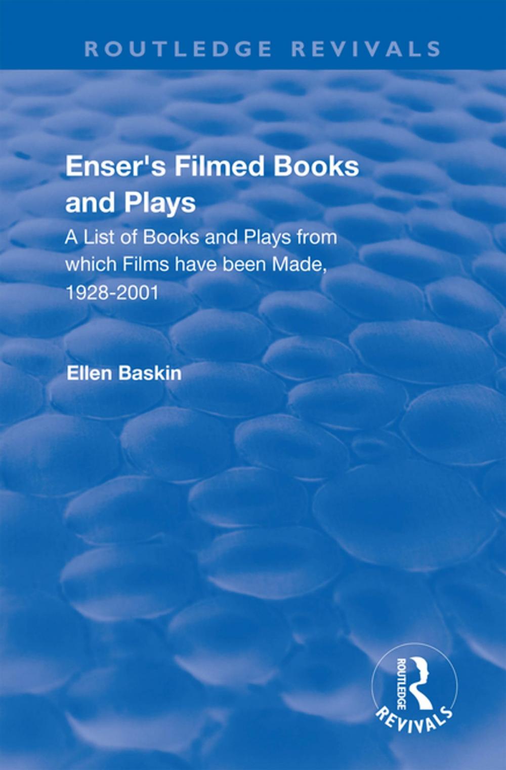 Big bigCover of Enser’s Filmed Books and Plays