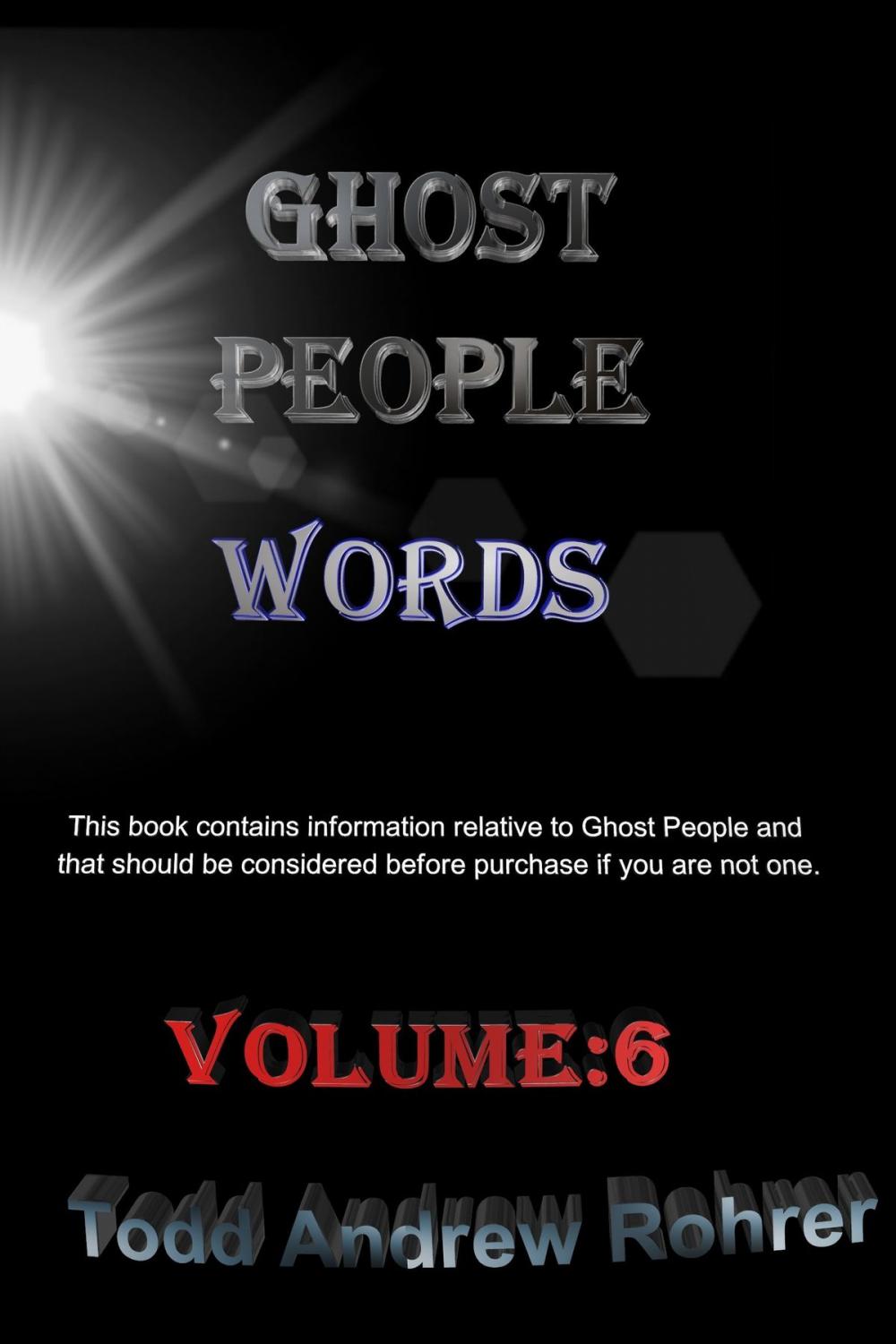 Big bigCover of Ghost People Words Volume:6