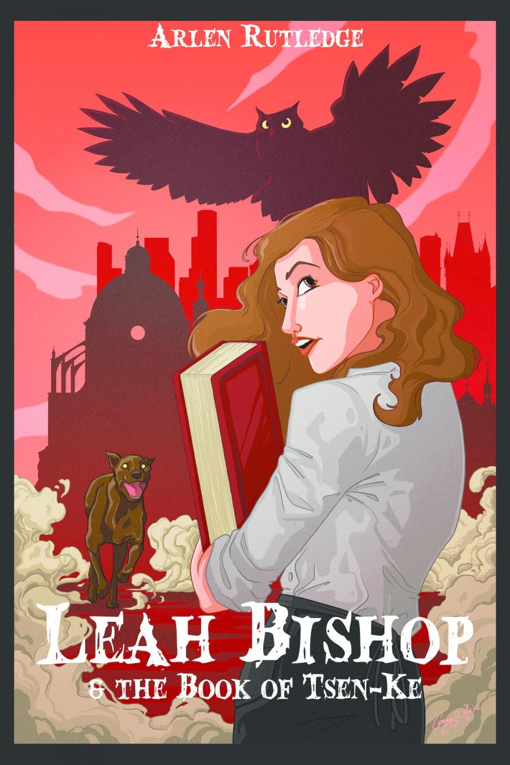 Big bigCover of Leah Bishop & the Book of Tsen-Ke