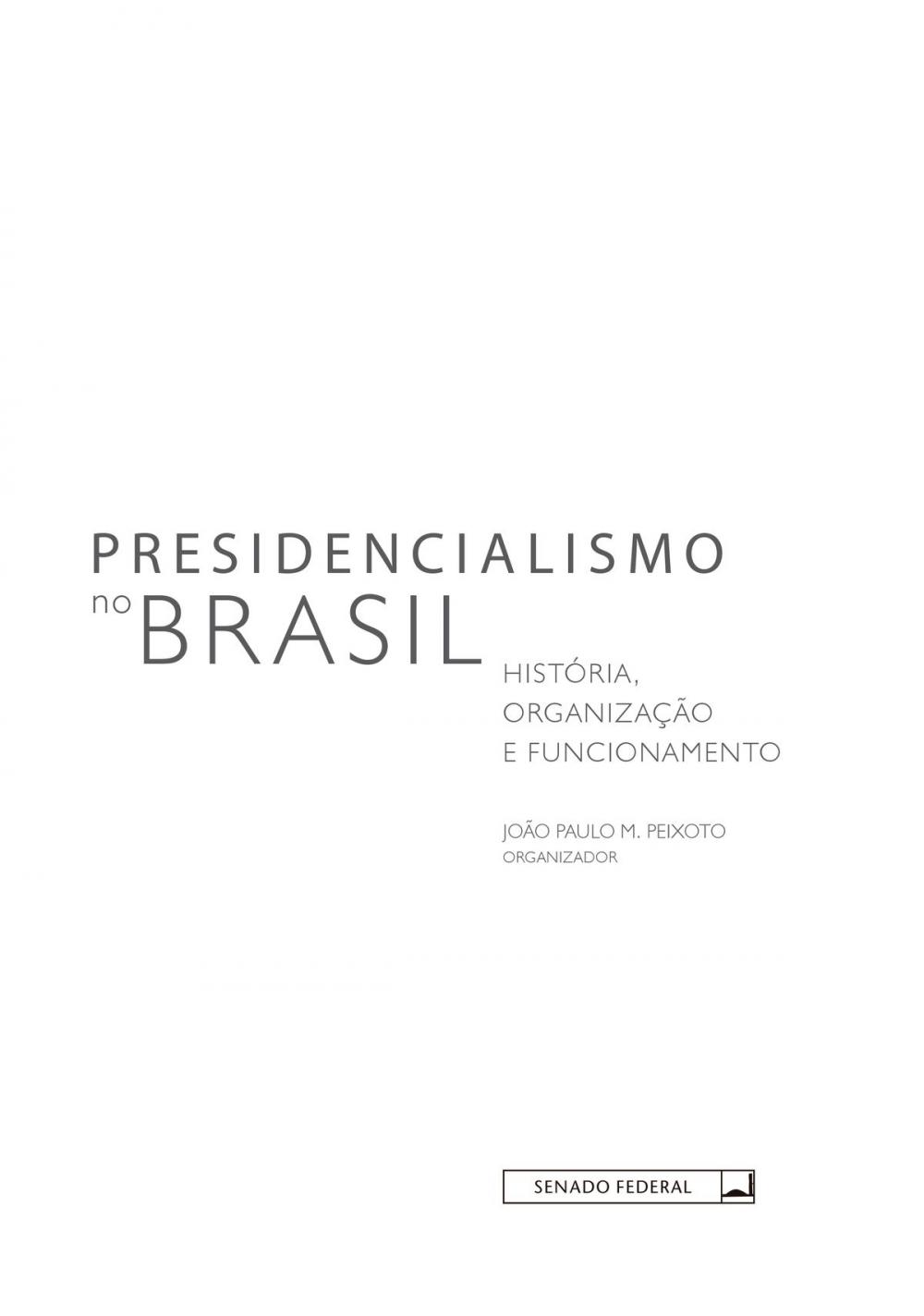 Big bigCover of Presidencialismo no Brasil