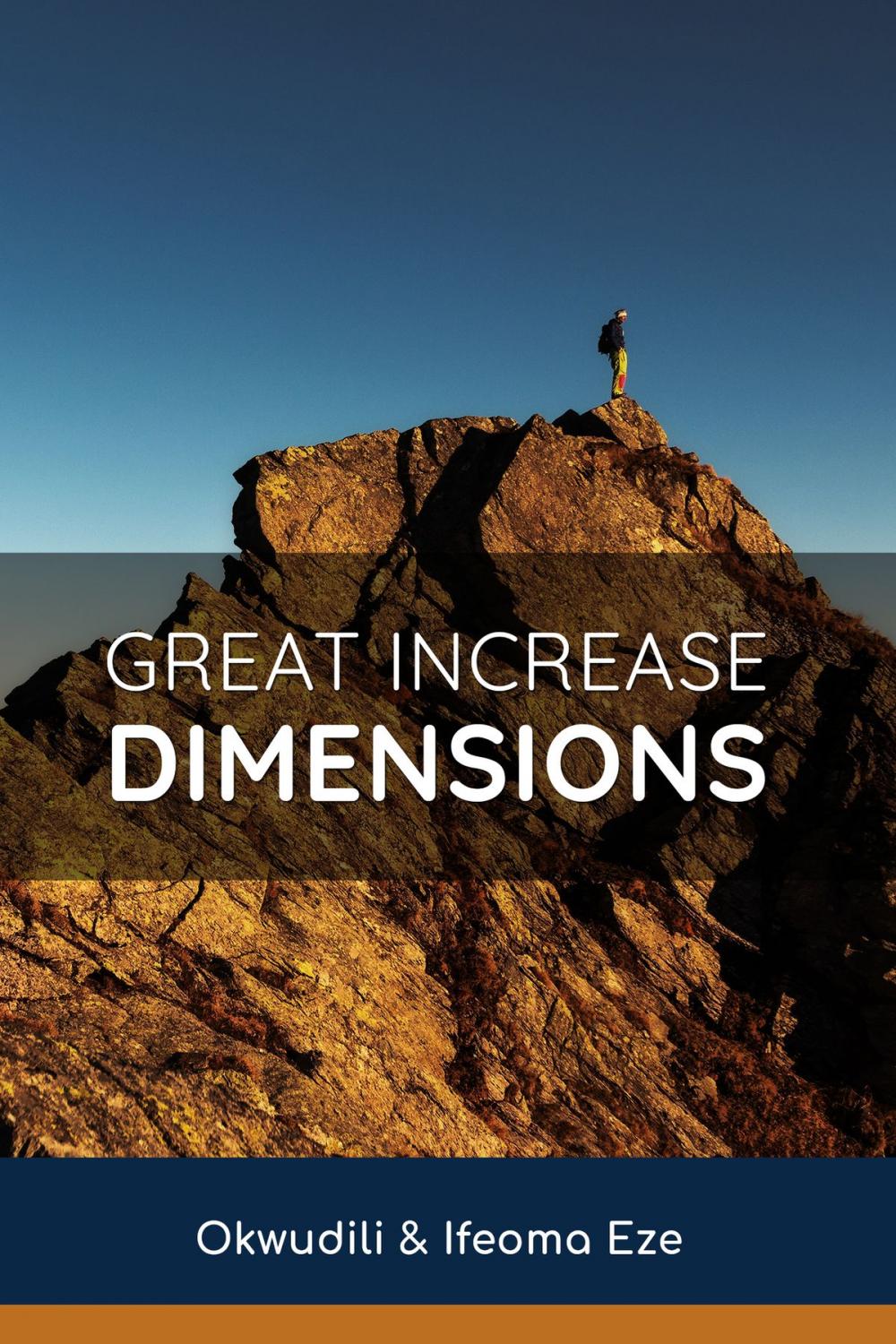 Big bigCover of Great Increase Dimension