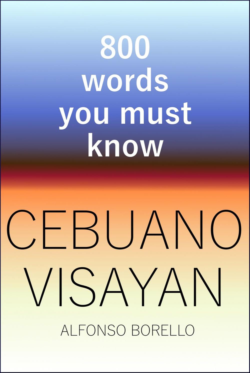 Big bigCover of Cebuano Visayan: 800 Words You Must Know