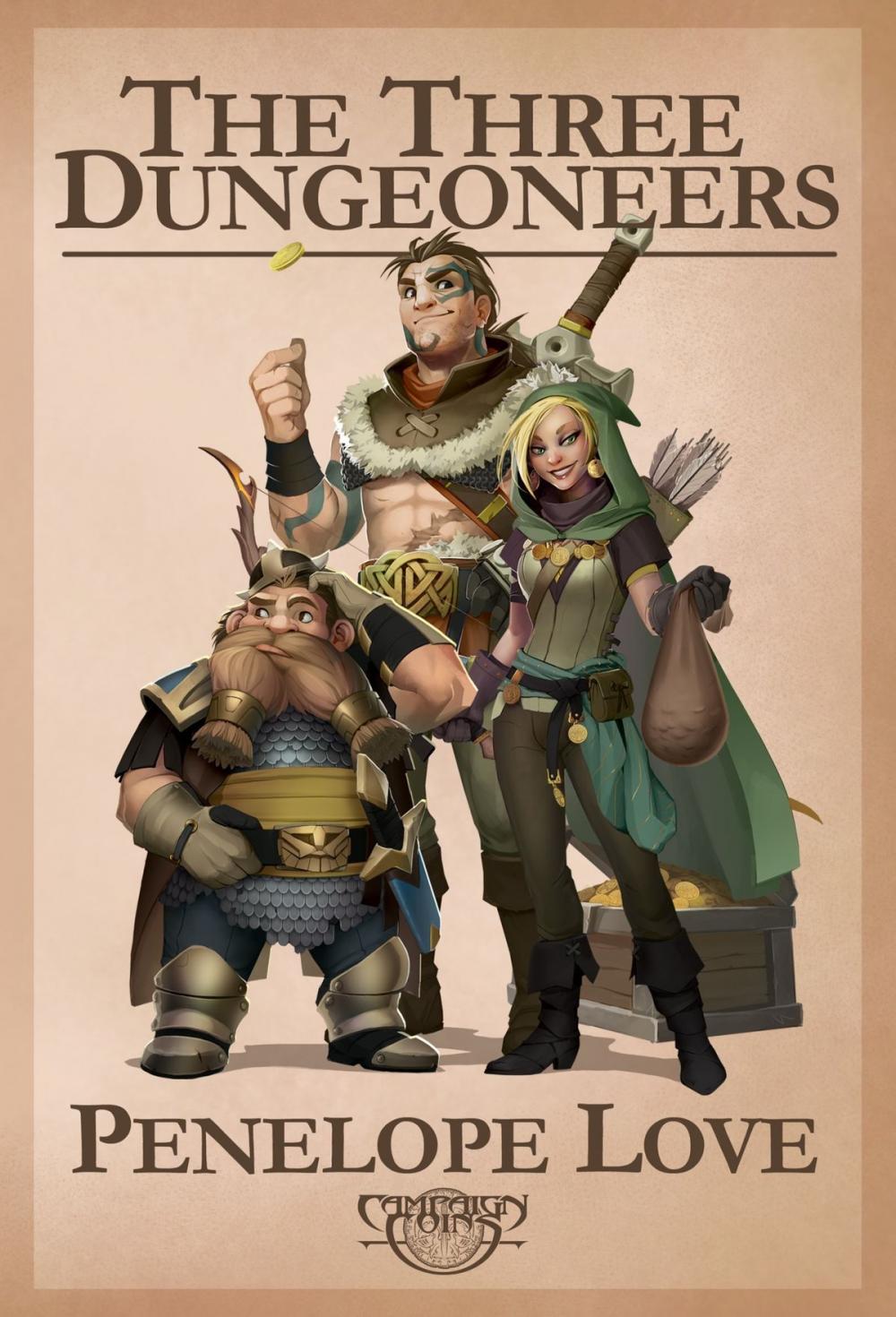 Big bigCover of The Three Dungeoneers