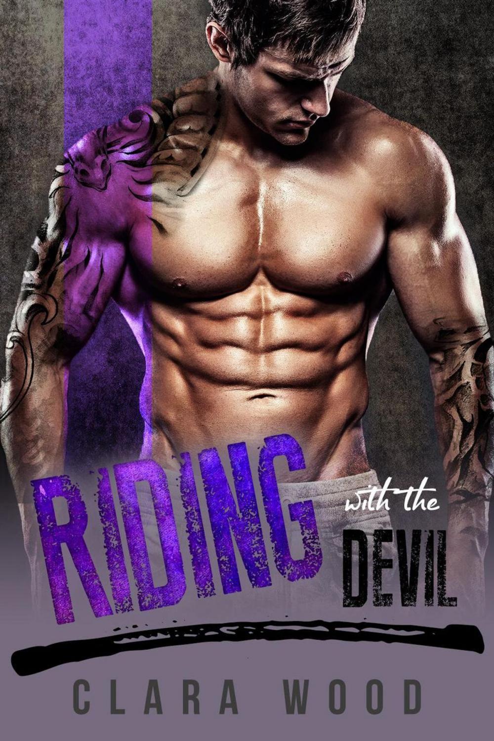 Big bigCover of Riding with the Devil: A Bad Boy Motorcycle Club Romance (Fire Devils MC)