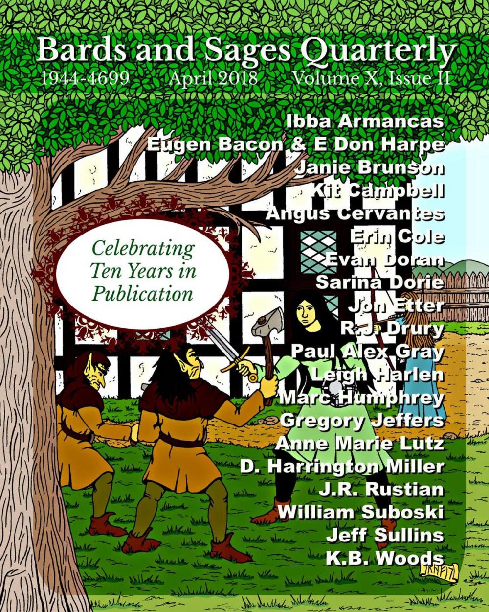 Big bigCover of Bards and Sages Quarterly (April 2018)