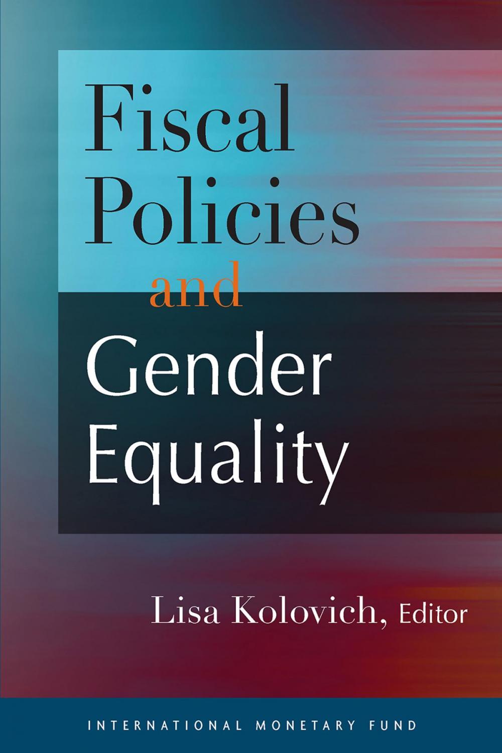 Big bigCover of Fiscal Policies and Gender Equality