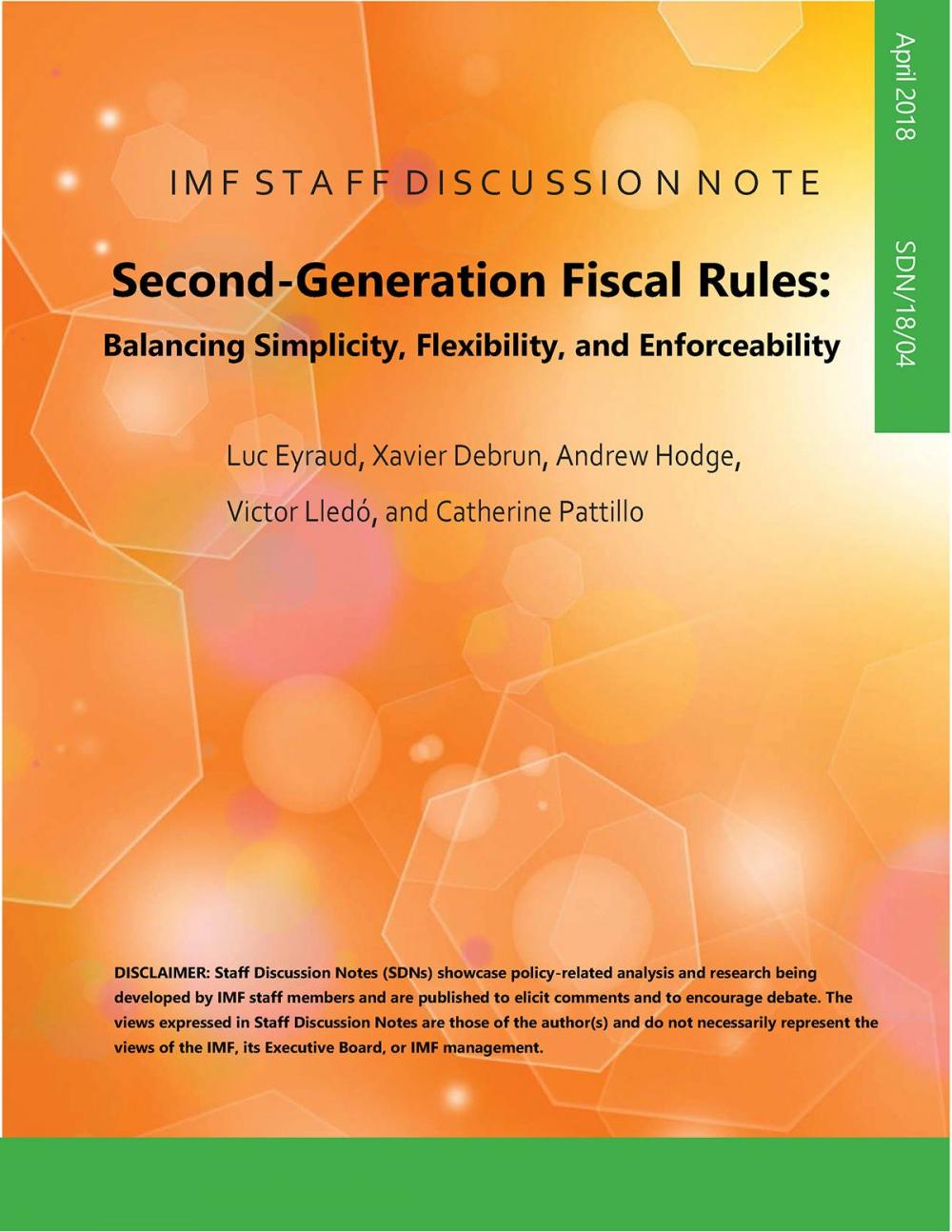 Big bigCover of Second-Generation Fiscal Rules