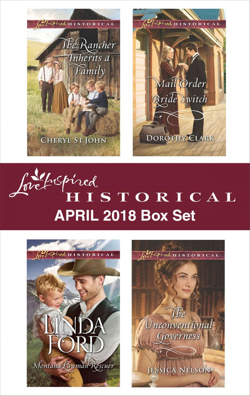 Big bigCover of Love Inspired Historical April 2018 Box Set