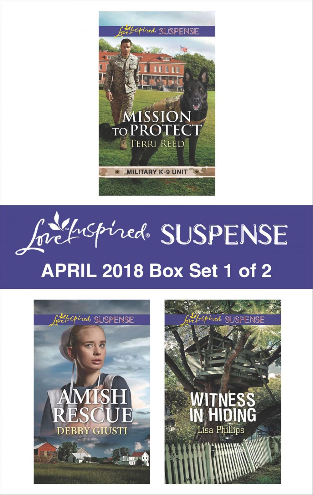 Big bigCover of Harlequin Love Inspired Suspense April 2018 - Box Set 1 of 2