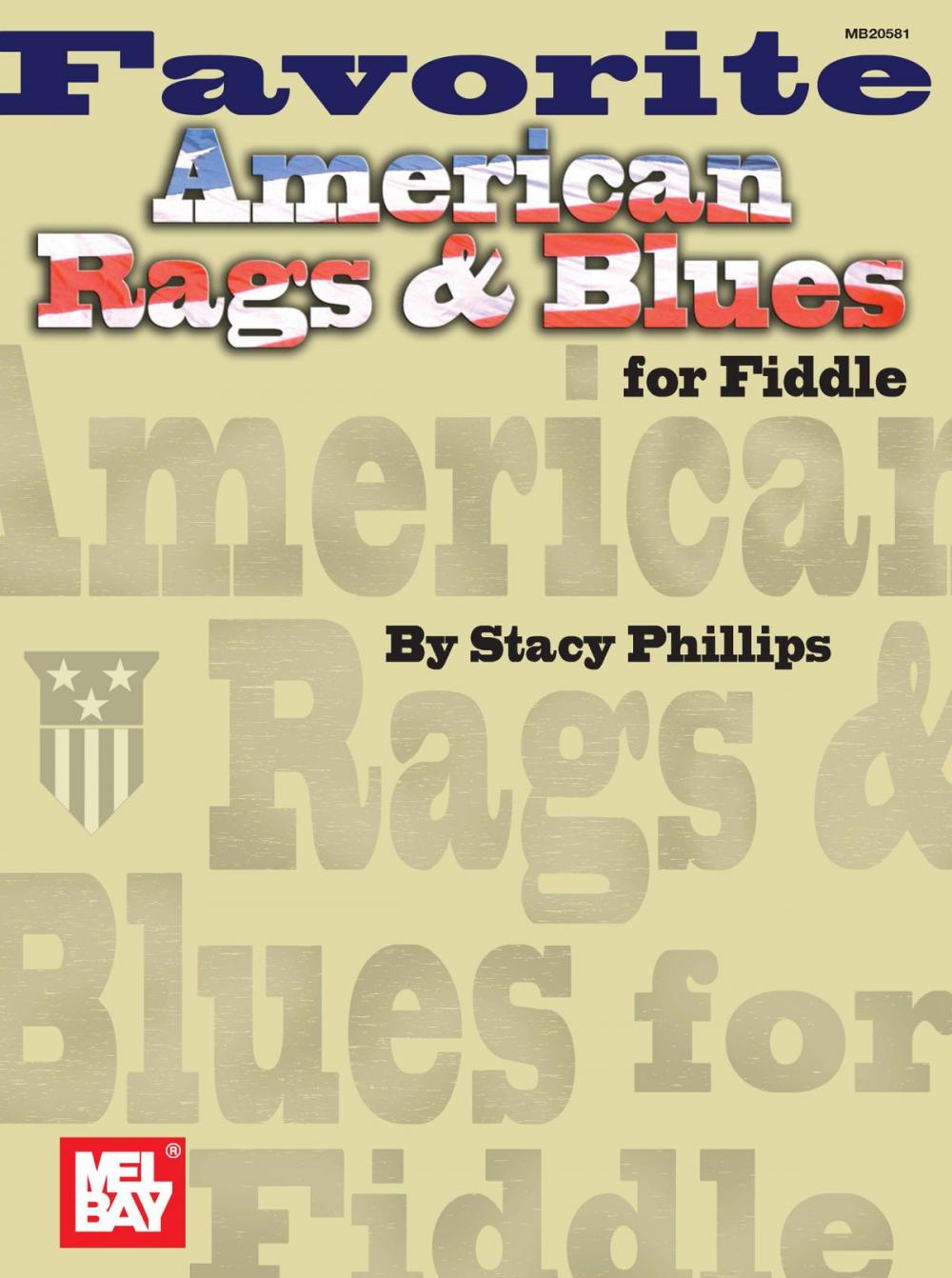 Big bigCover of Favorite American Rags & Blues for Fiddle