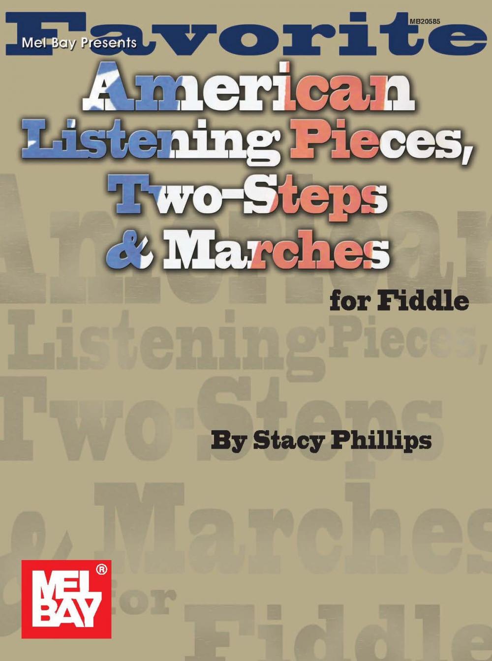 Big bigCover of Favorite American Listening Pieces, Two-Steps & Marches for Fiddle