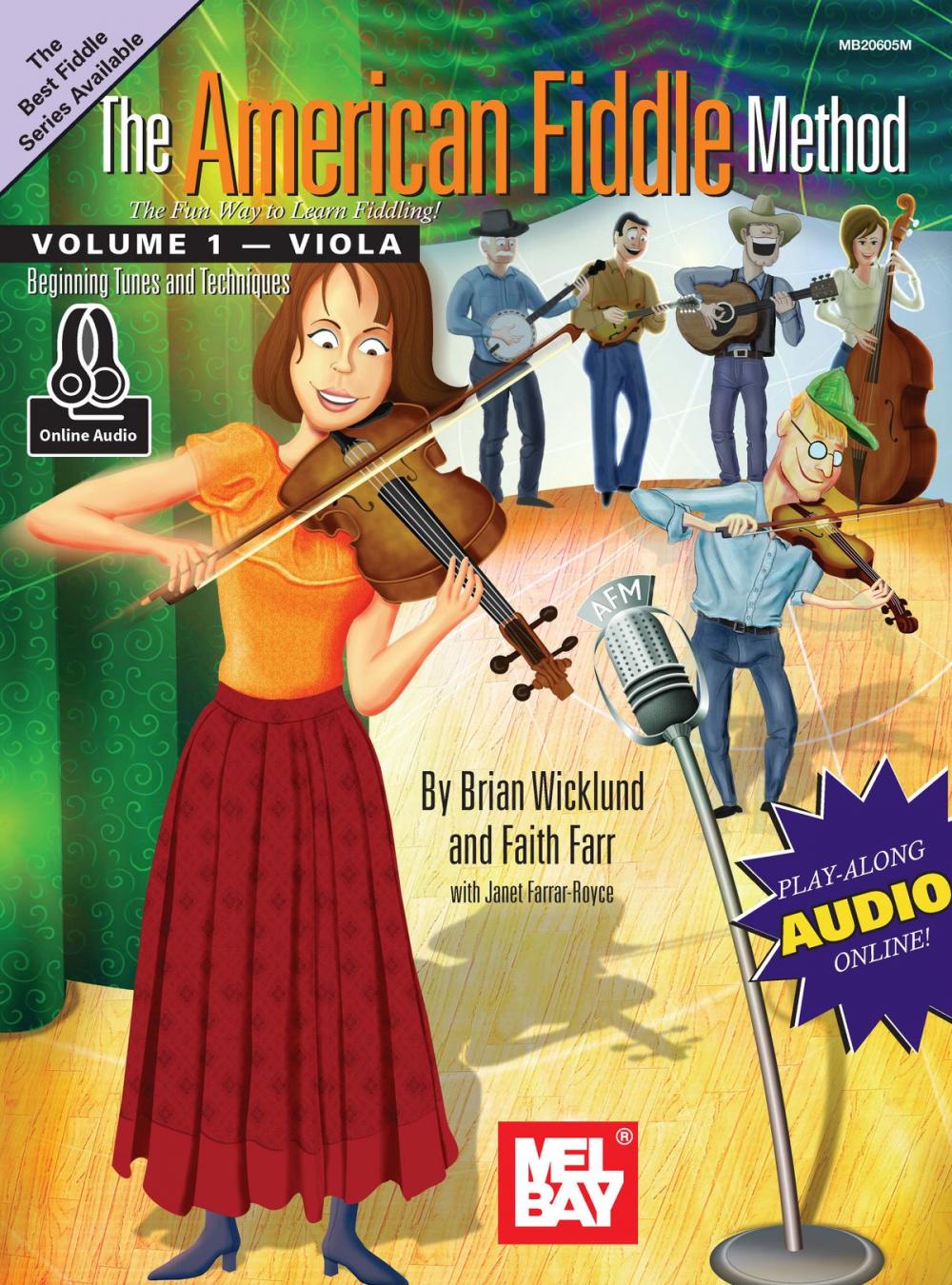 Big bigCover of The American Fiddle Method for Viola, Volume 1