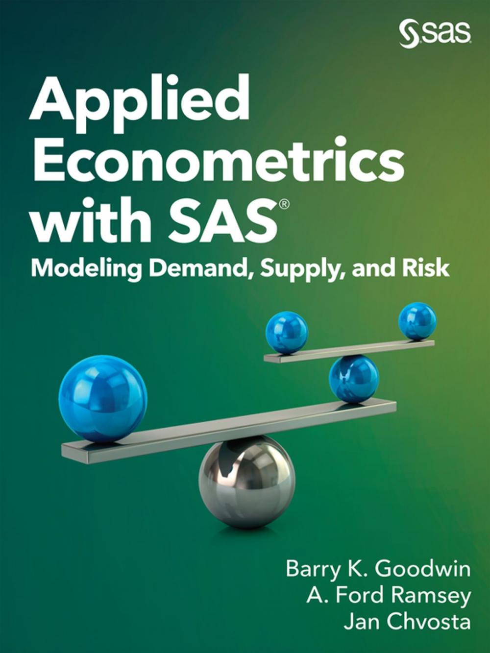 Big bigCover of Applied Econometrics with SAS