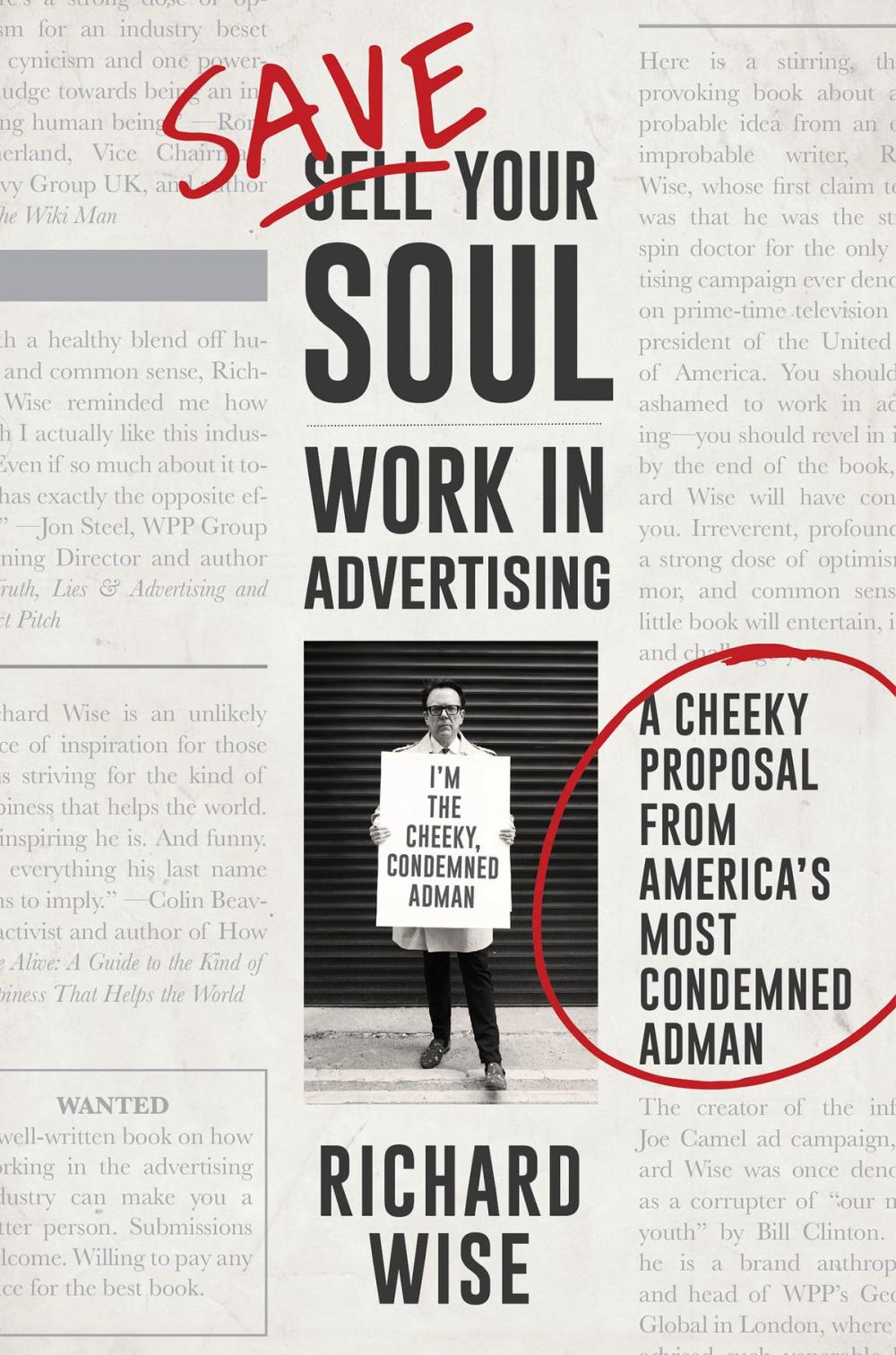 Big bigCover of Save Your Soul: Work in Advertising