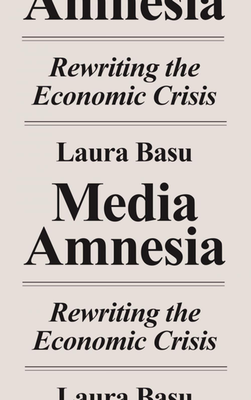 Big bigCover of Media Amnesia