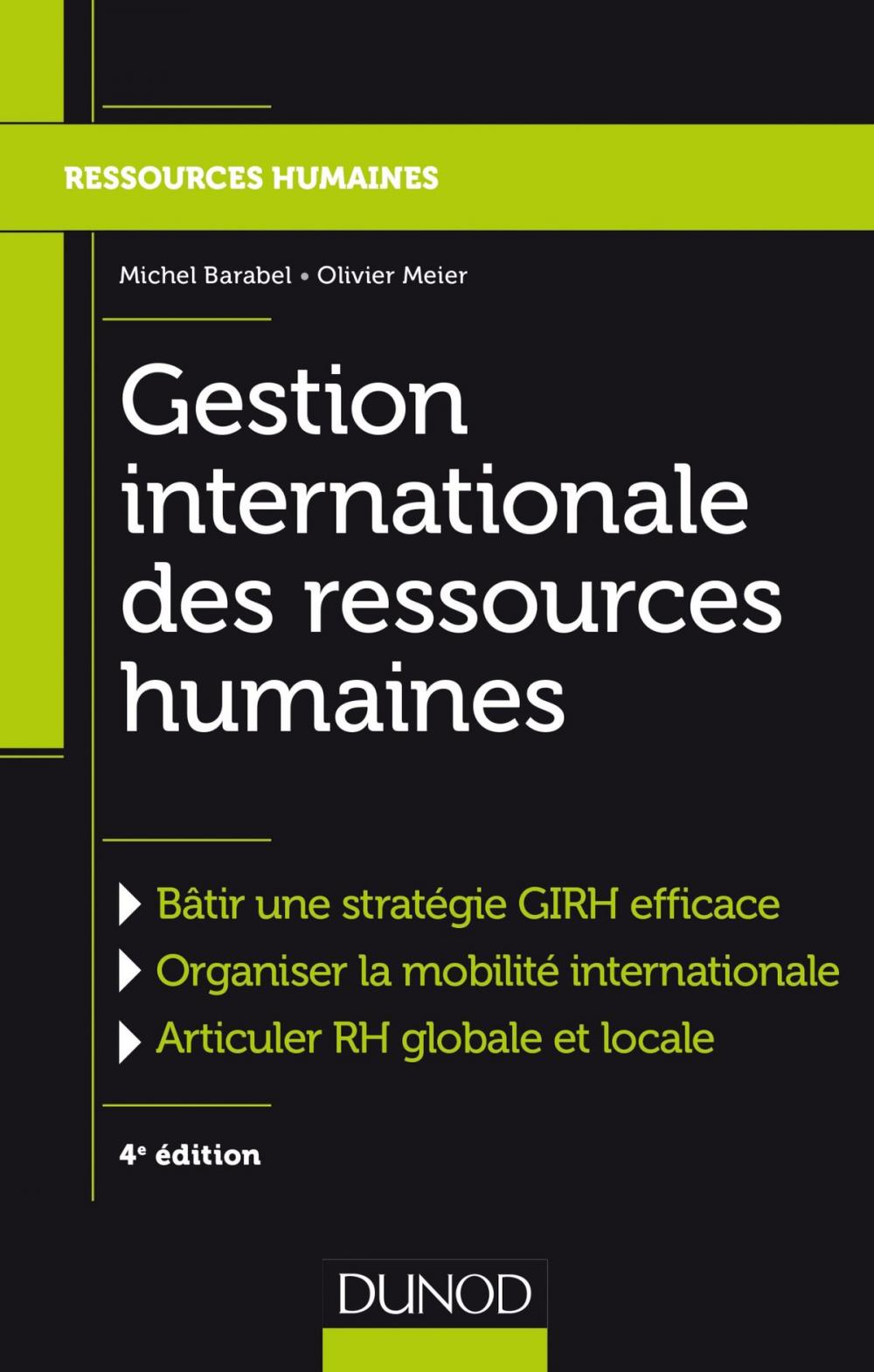 Big bigCover of Gestion internationale des ressources humaines - 4e éd.